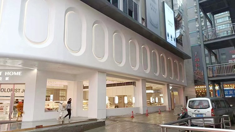 長(zhǎng)沙五一廣場(chǎng)春天百貨店/GRC案例